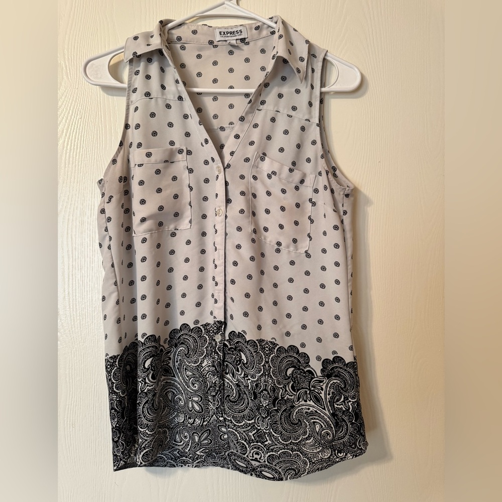 Express Sleeveless Portofino Shirt